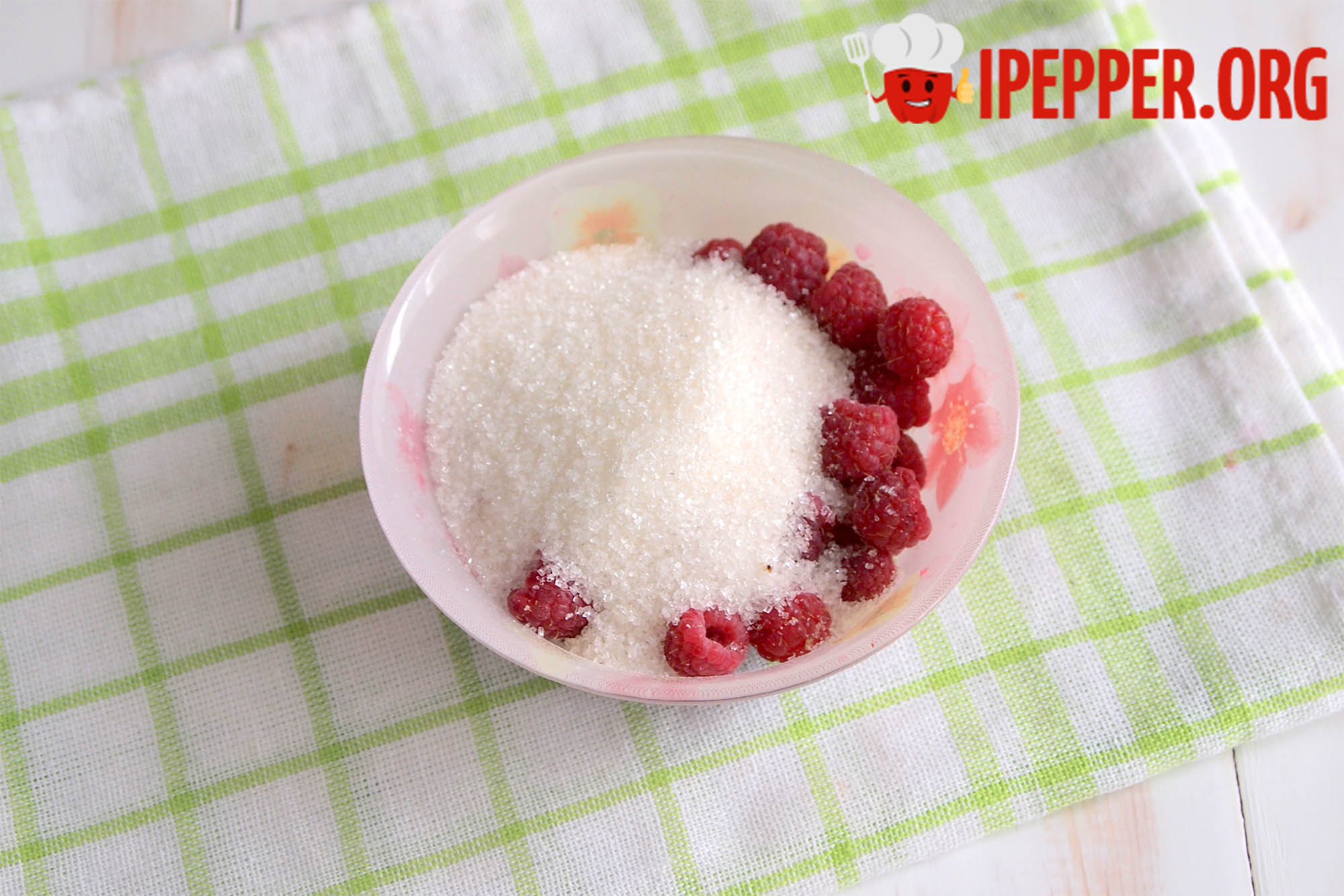 Recipe Galette with cottage cheese and raspberries. Шаг 7