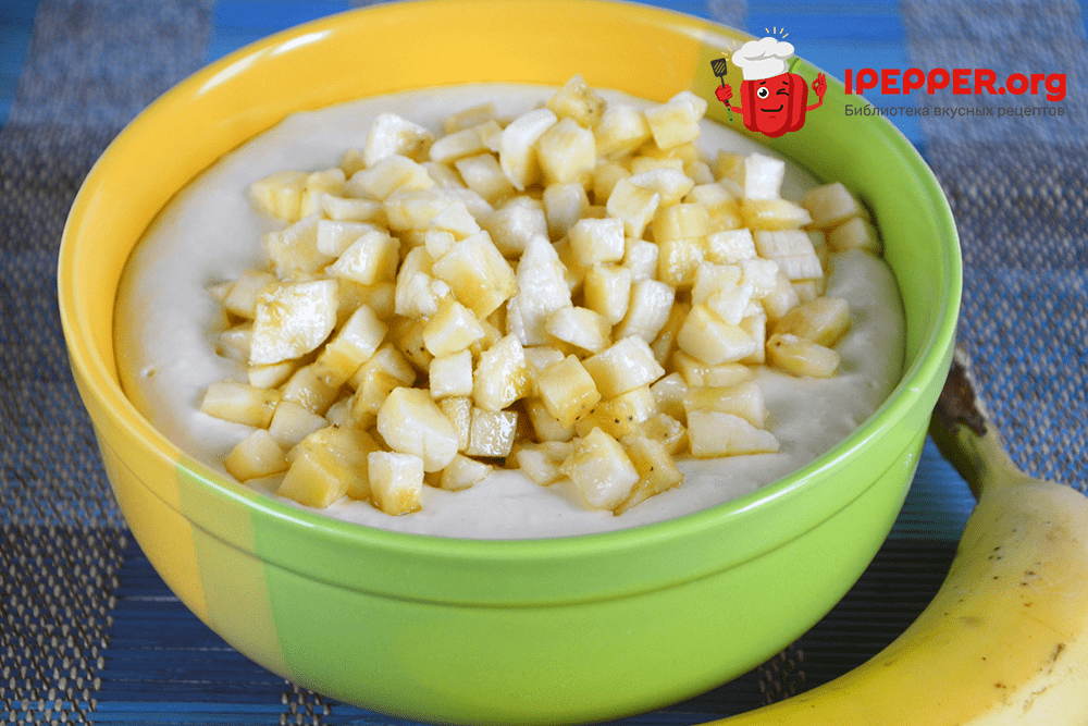 Recipe Banana griddle-cake with sour cream. Шаг 3