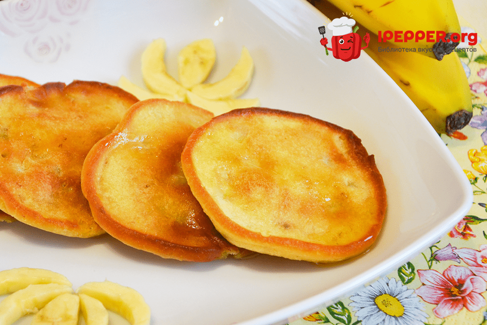 Recipe Banana griddle-cake with sour cream. Шаг 5