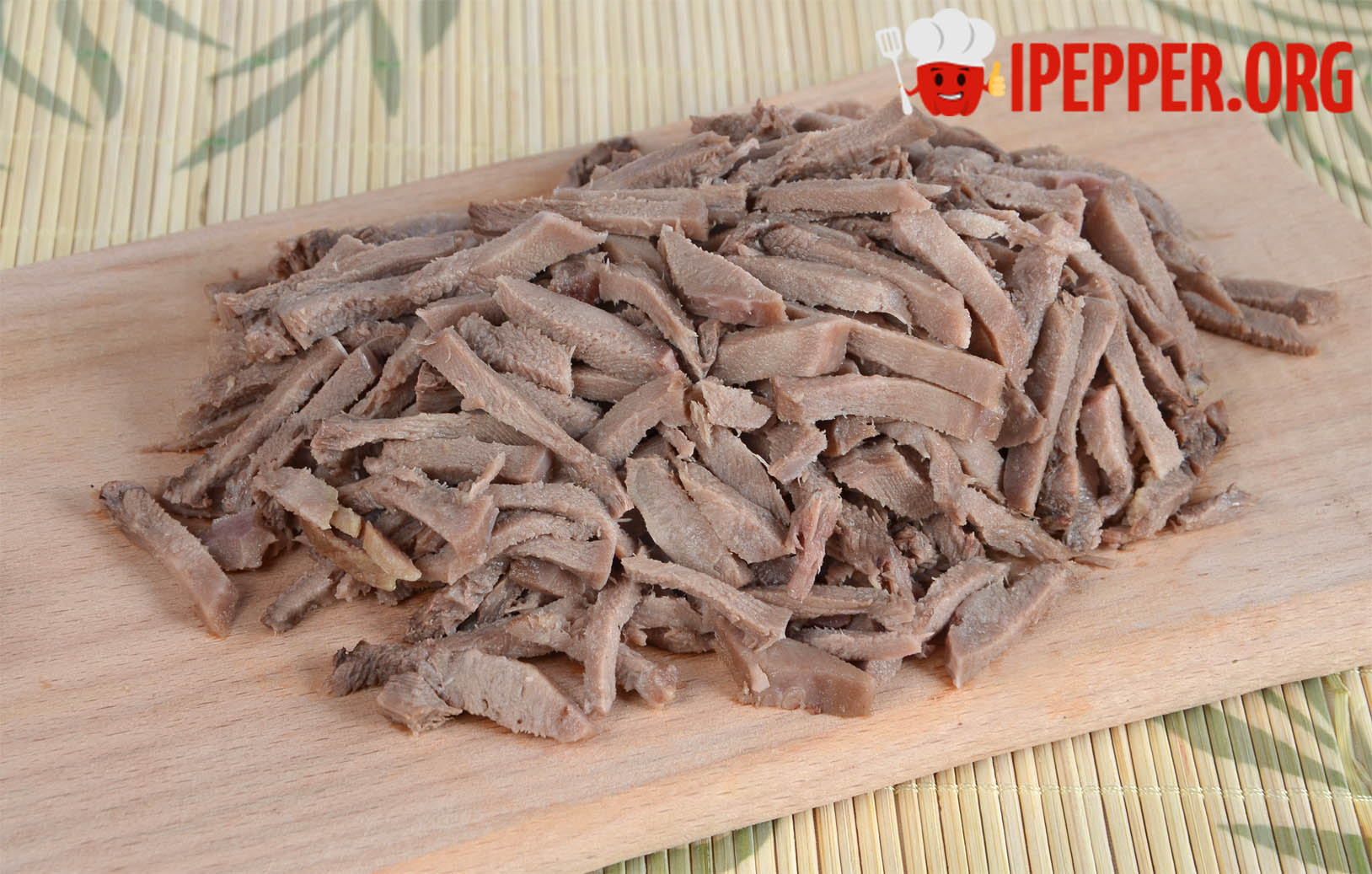 Recipe Salad with tongue and pickled mushrooms. Шаг 1