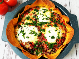 Mexican eggs with vegetables