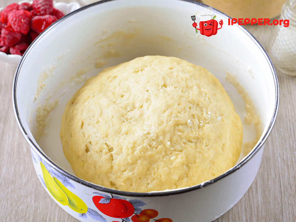 Recipe Vareniki with raspberries. Шаг 5