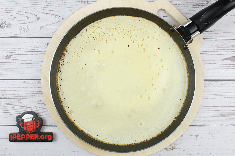 Recipe Pancakes with cream. Шаг 4