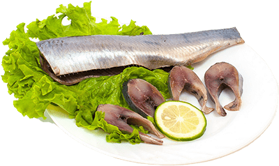 Mackerel lightly salted photo