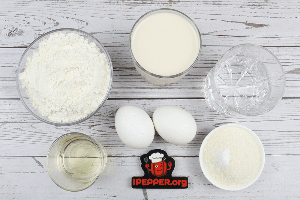 Description of Pancakes with baked milk recipe