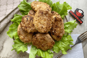 Cabbage cutlets with meat