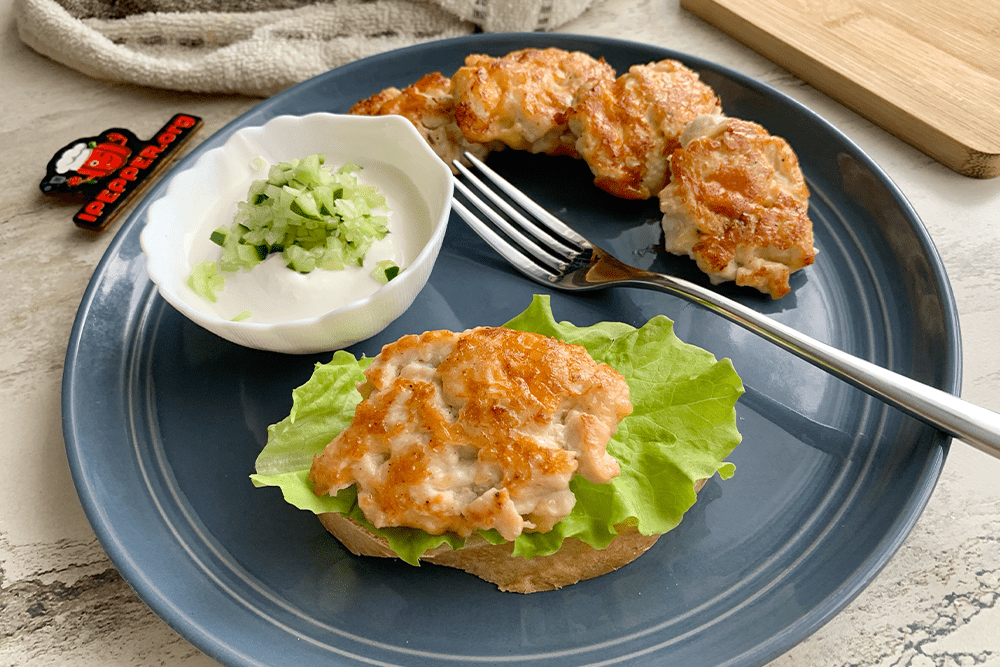 Recipe Chopped chicken cutlets with cheese. Шаг 6