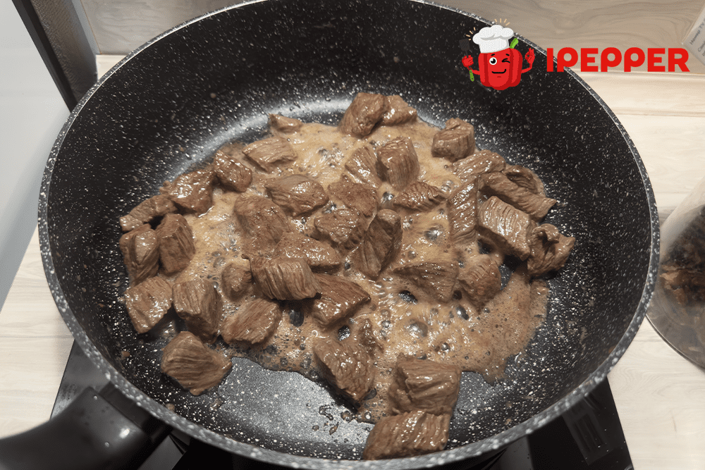 Recipe Beef goulash classic recipe. Шаг 5