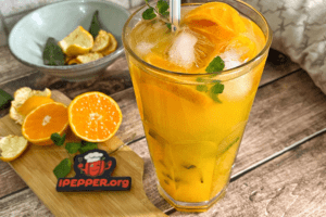 Mandarin lemonade
